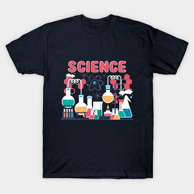 Science Magic T-Shirt by balibeachart